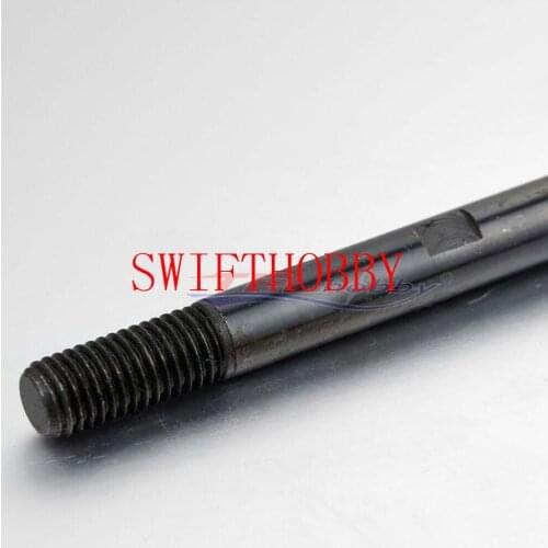 1/4 6.35mm Drive Shaft 106MM W/ Screw Thread & Nut For RC Boat