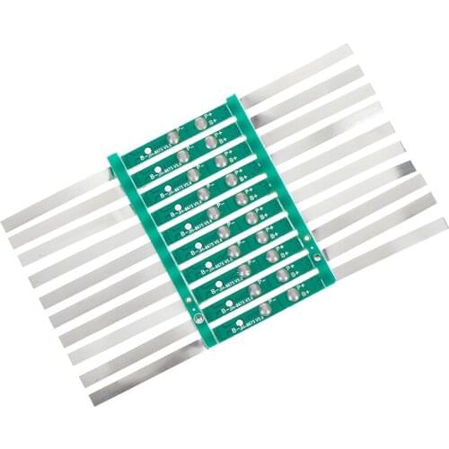 10PCS/LOT 1S 3.7V 1-3A Li-ion BMS PCM Battery Protection Board Pcm For 18650 Lithium Ion Li Battery