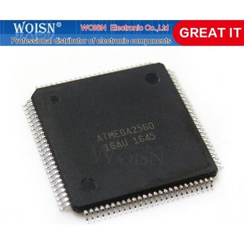 2pcs/lots ATMEGA2560-16AU ATMEGA2560 16U-TW ATMEGA2560-16U-TW ATMEGA2560V-8AU ATMEGA2560 QFP-100 New original In Stock