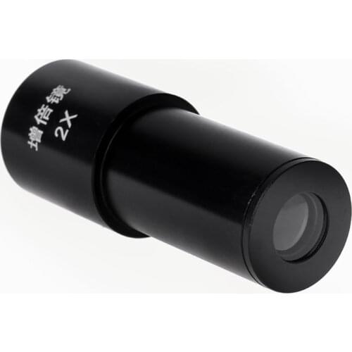 2X Barlow Lens for Biological Microscope Eyepiece Biological Microscope Lens