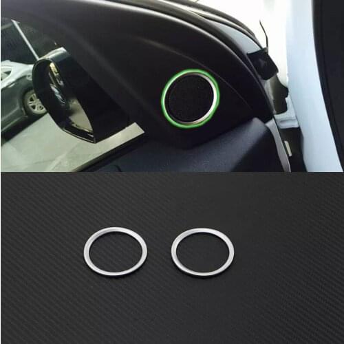 Auto accessories audio cover 2pcs Car interior accessories For Land Rover Discovery Sport 2017