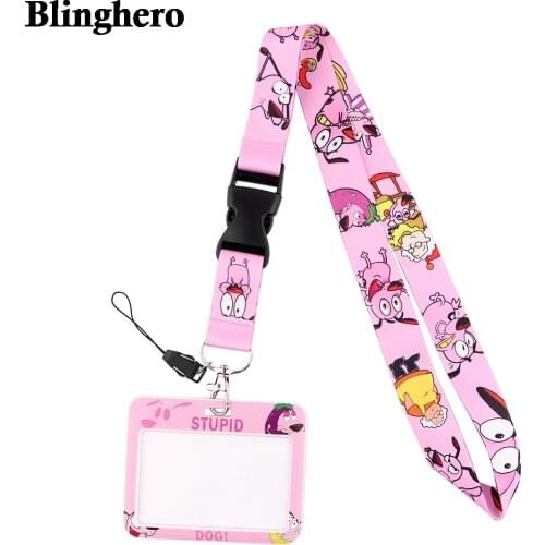 CB660 Funny Animal Lanyards For Keychain ID Card Pass Mobile Phone USB Badge Holder Hang Rope Lariat Lanyard Accessories Gifts