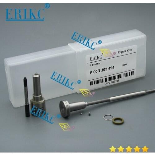 ERIKC Injector Repair Kit F00RJ03494 Nozzle Dlla150p1828 Valve F00rj01692 Repair Kit for bosch 0445120163 0445120226