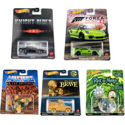 Hot Wheels Cars KITT SUPER PURSUIT MODE THUNDERCATS THUNDER TANK Metal Diecast Model Car DMC55