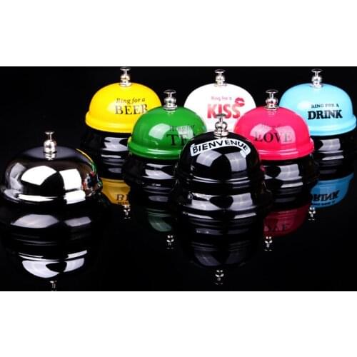 Fashion Desk Kitchen Hotel Counter Reception Restaurant Bar Ring for Service Call Bell For Bar Tool Wedding Gift Party Favor