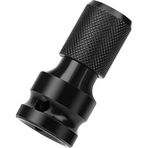 NICEYARD 6.35mm/12.7mm Bit Socket Adapter 1/2" Drive To 1/4" Hex Shank Converter Wrench Step Drill Convertor Quick Release Chuck