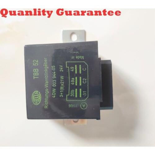 Relay flasher 4dw 003 944-05 24V TBB 52 suitable for youth North coach bus parts TBB52 4DW003 944-05 Relay