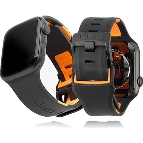Sport Correa Rubber Strap For Apple Watch 6 Band 44mm 40mmSilicone Belt Bracelet For iWatch Series 6 SE 5 4 3 Band 38mm 42mm