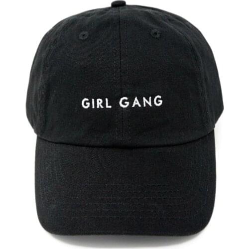 New Girl Gang & Bridin' Dirty Bachelorette Party cap women cotton adjustable embroidery fashion dad hat honeymoon casual caps