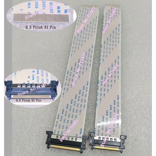 0.5 Pitch FFC FPC FI-R41HL TV Monitor cable line FI-R51HL FPC FFC Monitor HDTV signal line 41P 51Pin FPC FI-R41 FI R51HL Cable