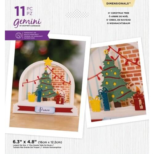 2021 AliliArts Metal Cutting Dies O' Christmas Tree diy Scrapbooking Photo Album Decorative Embossing PaperCard Crafts Die