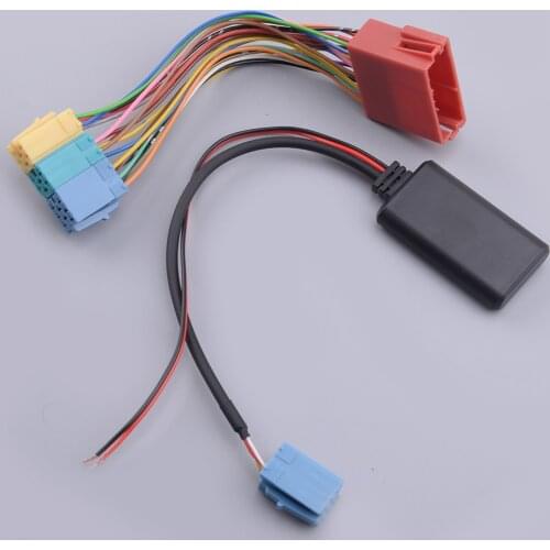 Car Bluetooth MP3 AUX Cable Input Adapter Line In Music CD Fit For Audi Symphony Concert Chorus VW