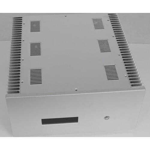 CJ-151 All aluminum amplifier chassis / Preamplifier case / AMP Enclosure DIY box (411 *200*411mm)
