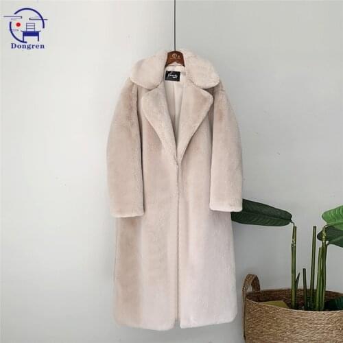 DONGREN Women's Jackets With Fur