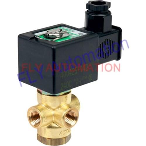 SCB320B174 B320B174 ASCO 320 Series 1/4 Inch Stainless Steel Spool Type Air Operated Solenoid Valve