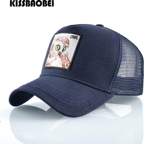 Unisex Mesh Snapback Caps Men Adjustable Fitted Hats Women Animal Baseball Cap Men Summer Hip Hop Hat Fashion Casquette