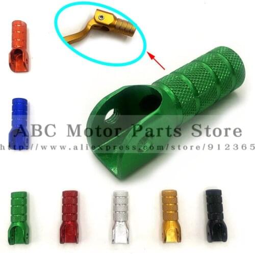 The End of CNC folding Aluminum Gear Shift Lever Fit For Chinese ATV Dirt Bike Pit Bikes Gear Lever Motorcycle