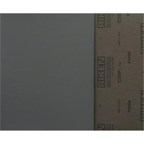 9"X11" RIKEN C35P Waterproof Wet Dry Sandpaper 80 To 2500 Grit Square Sandpaper For Automotive Sanding Or Polishing Piano Paint
