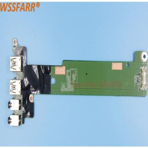 Original FOR HP FOR EliteBook 8570W Audio Jack Board USB 010176200-J09-G 100% tested ok