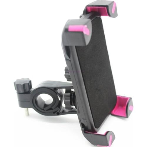 By DHL 50pcs Road Bike Phone Holder Universal Bicycle Phone Holder 4.5-7" Navigation Clip Stand For Phone Mount Bracket