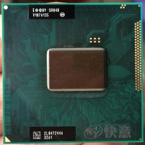 Intel Core i5-2410M i5 2410M SR04B 2.3 GHz Dual-Core Quad-Thread CPU Processor 3M 35W Socket G2 / rPGA988B