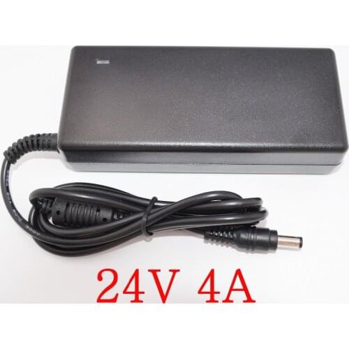 1PCS High quality IC solutions AC 100V-240V DC 24V 4A Switch power supply, 96W LED adapter, DC 5.5*2.1-2.5mm