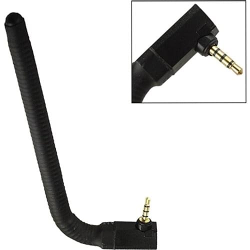 1PC Mini Phone Antenna Radio Antenna Outdoor Signal Booster External aerial 3.5mm right angle connector wholesale price