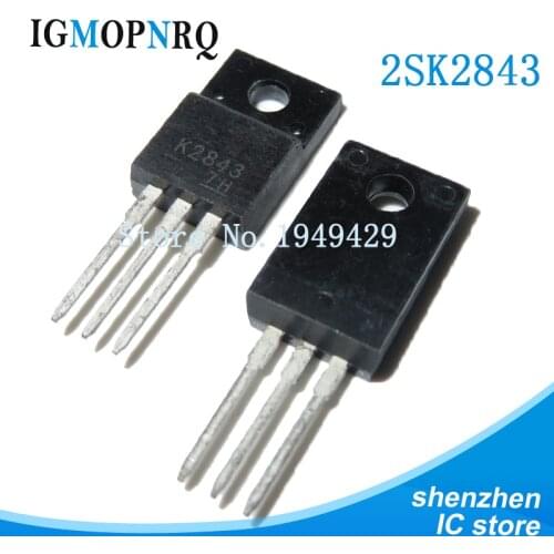 5PCS 2SK2843 TO-220 K2843 TO-220F new