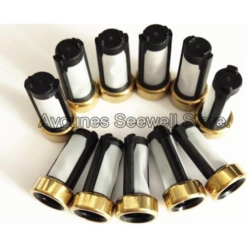 200pieces Top quality fuel injector micro filter fit for marelli nozzle and suitble fiat cars (13.7x6.6x2.8mm,AY-F107A) IWP001