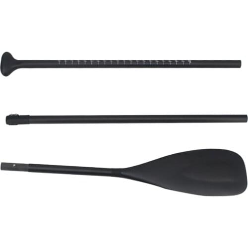 3 Pieces Adjustable New Type Hard Unsmooth Blade Carbon Fiber SUP Paddle For Sale