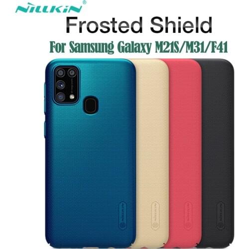 For Samsung Galaxy M21S F41 M31 Case Nillkin Super Frosted Shield Hard PC Back Cover Phone Protector Cases For Samsung M31 m21s