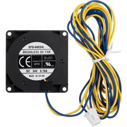 Creality 3D Ender-3 4010 Blower Fan 24V 6800r/min 2.5 Terminal Cooling Fan for Ender-3pro Ender-3 V2 Ender-5 Ender-6 3D Printer