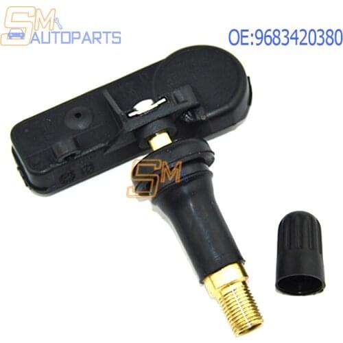 9683420380 433MHz Tire Pressure Monitor Sensor For Peugeot Citroen For Picasso C4 9673860880