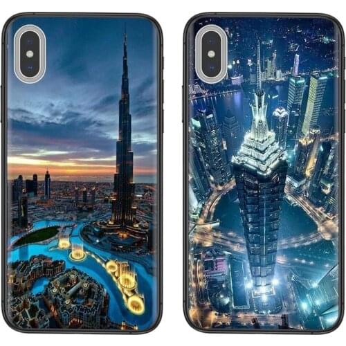 For Xiaomi Mi11 M10 Mi10I Mi10S Mi10T Mi9 CC9 Note10 Poco F3 X3 Lite Pro Ultra NFC All Burj Khalifa Tower Building Dubai