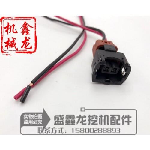 Hitachi EX120 200 300-5 excavator hydraulic pump solenoid valve walking speed valve plug thread quality