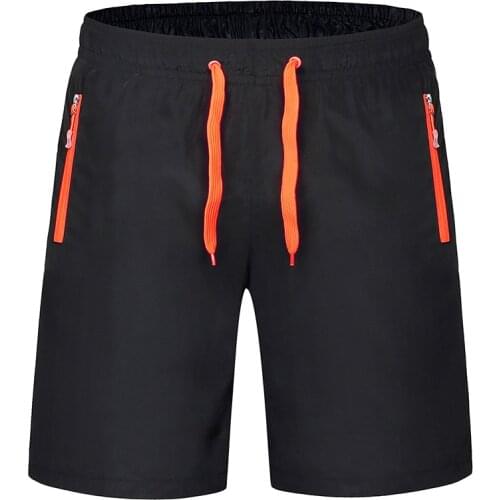 2019 Plus Size Mens Sports Running Shorts Breathable Zipper Hiking Soccer Gym Fitness Shorts Joggers Basketball Training Shorts