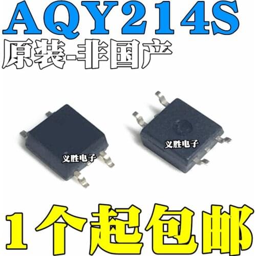 New and original AQY214S AQY214SX KAQY214S AQY214 SOP4 Solid state relay optical coupling IC light coupling chip