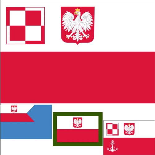 Poland Air Forc flags Poland Region Community Provinces Complete collection Military falg