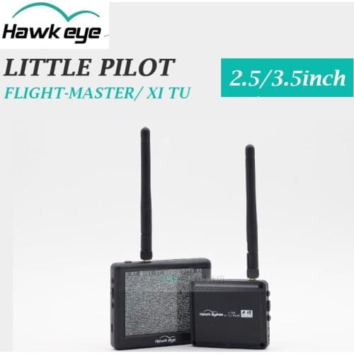 Hawkeye Little Pilot Flight Master 5.8G 48CH Raceband Receiver 960x240 2.5inch/ 3.5inch FPV Monitor for DJI FPV Goggles
