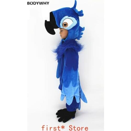 Advertising Parrot Mascot Costume Cosplay Suits Adults Kids Size Game Fancy Dress Outfit Carnival Halloween Easter Clothing Gift