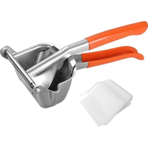 Manual Juice Squeezer Stainless Steel Lemon Squeezer Pomegranate Orange Sugar Cane Juice Kitchen Fruit Tools