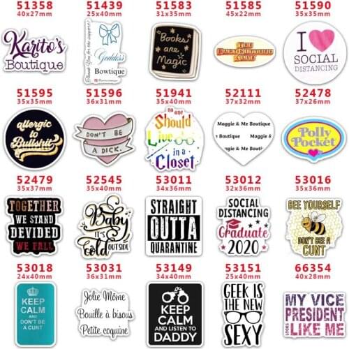 Custom credit card logo Cute Accessories for Bows Flatback Planar Resin DIY Craft Supplies Handcraft Decor Materials PR51358