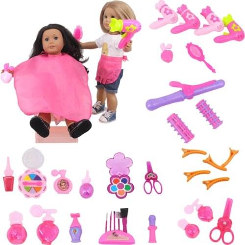 1pcs Mini Plastic Toy For Dolls Haircut Tools For 18 Inch American Doll Girl & 43 Cm New Born Baby,Doll Accessories,Dolls Tools