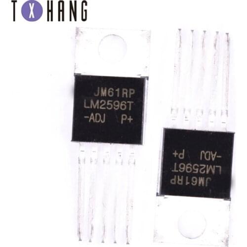 5PCS LM2596T-ADJ LM2596T LM2596 2596T-ADJ Power Converter IC TO-220 diy electronics