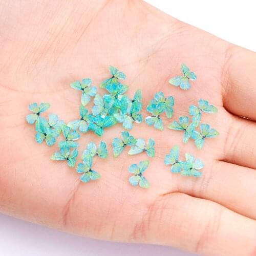 8pcs Nails Accessories Rhinestones Butterfly Nail Design Cute Decoration for Nails