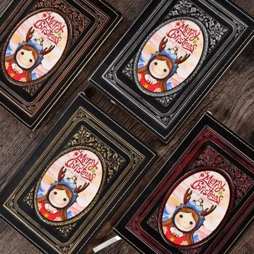 A5 Merry Christmas Gift Notepad Cartoon Notebook Writing Painting Blank Inner Page Personalized Notebook Stationery Supplies