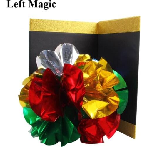 Flower From Board,Flower Plate(34*23cm) Appearing Magic Tricks,Stage,Gimmick,Props,Illusion,Comedy