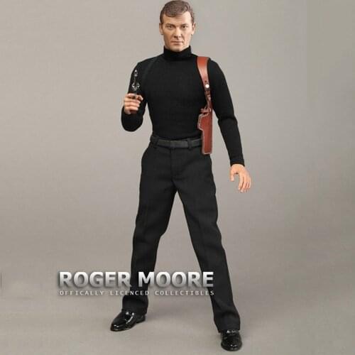 For Collection In stock DID RM001 1/6 Scale Full Set James Model Roger Moore Forever Agent Action Figure Doll for Fans Gifts