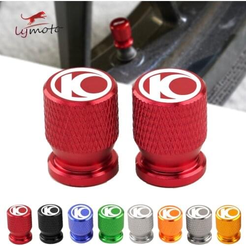 For KYMCO AK550 XCITING 250 300 350 400 400S 500 DownTown Motorcycle CNC Accessories Wheel Tire Valve Stem Caps Airtight Covers
