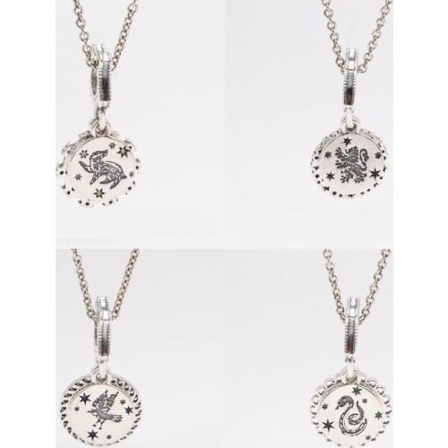 S925 Sterling Silver Porter Style Animal Series Original Bracelet Necklace Women